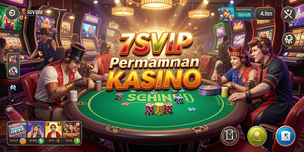 Tampilan gameplay kasino yang menarik di 7SVIP.