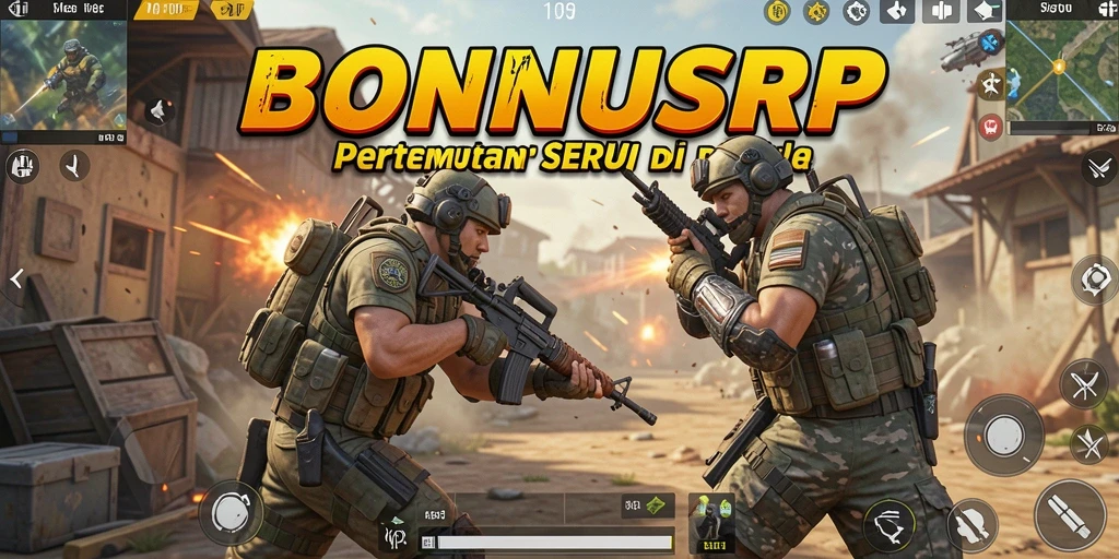 Gameplay intens dengan pertarungan strategis di BONUSRP.