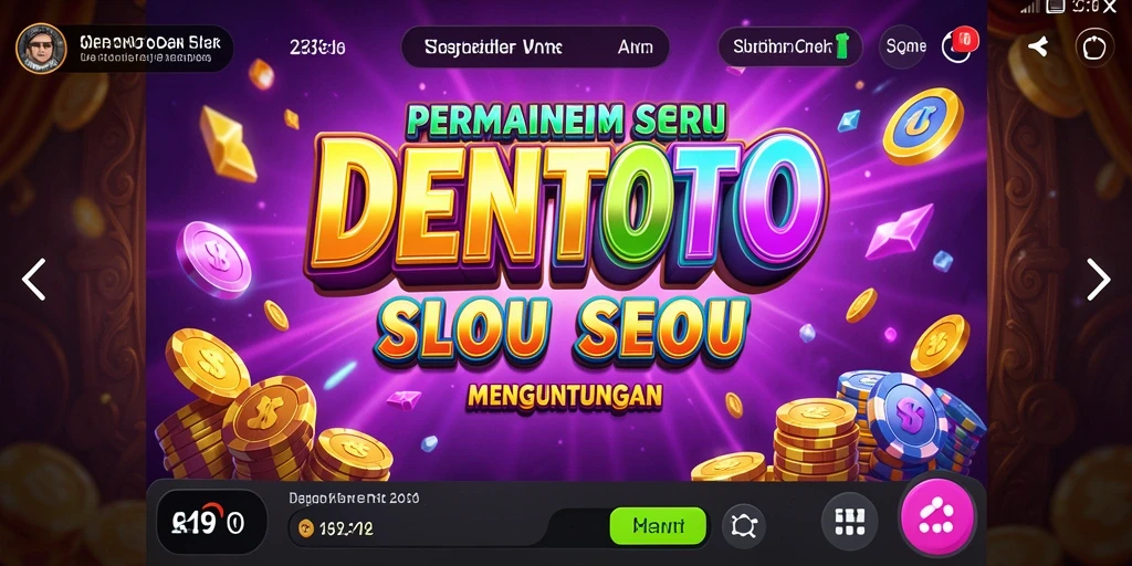 Gameplay DENTOTO yang menarik dan mengasyikkan.