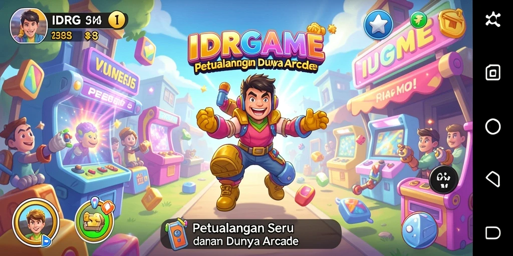 Tampilan gameplay dari IDRGAME yang atraktif dan penuh aksi.
