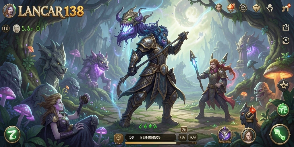 Tampilan gameplay RPG seru dari LANCAR138 dengan aksi yang mendebarkan.
