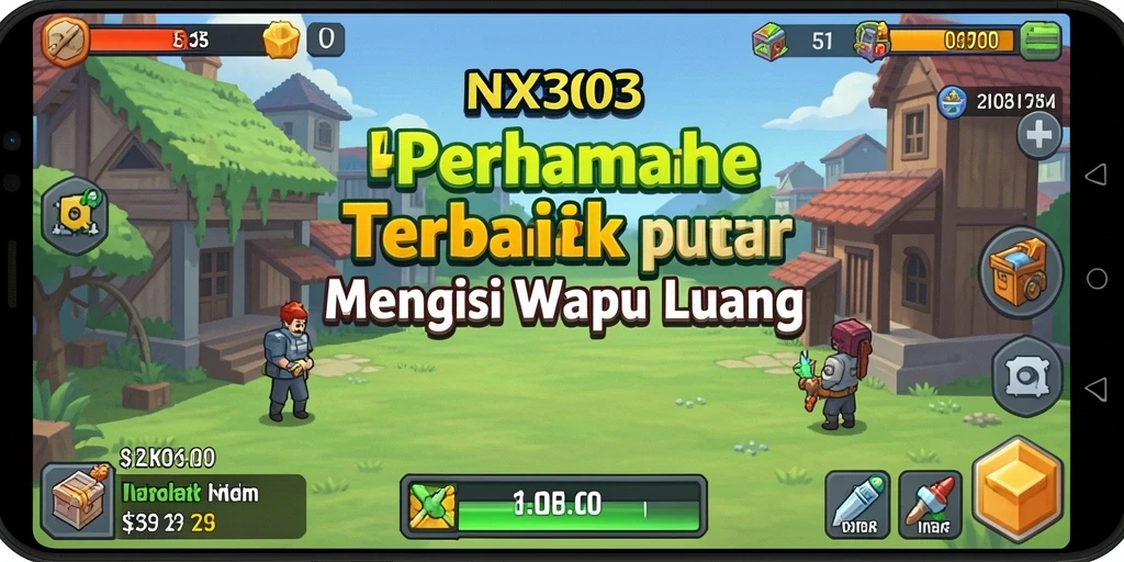 Tampilan gameplay NX303 dengan fitur Idle yang menarik.