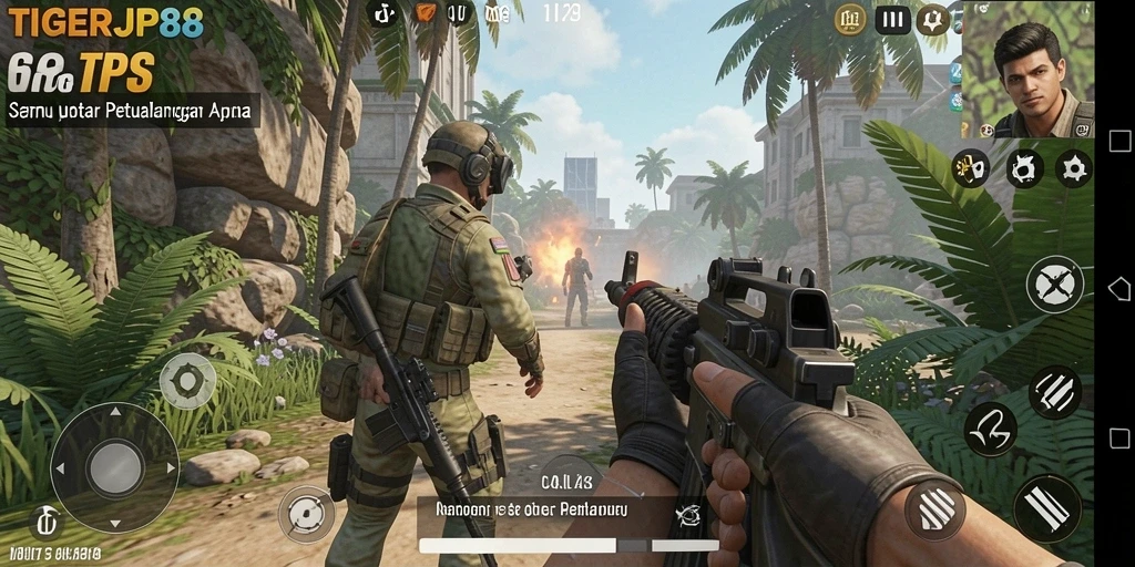 Gameplay menegangkan di TIGERJP88 dengan aksi tembak-menembak.